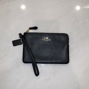 Coach small wristlet wallet
